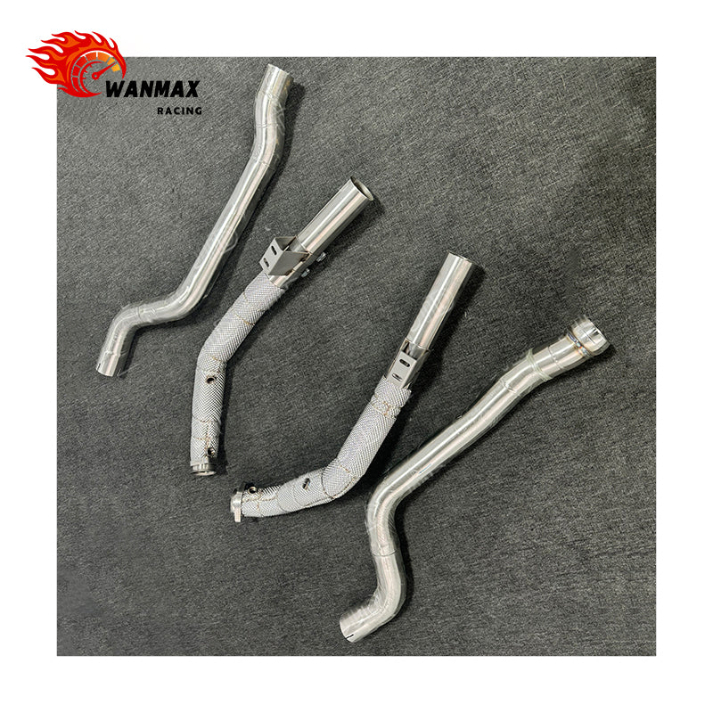 Thermal-Insulated Catless Downpipes for Mercedes-AMG E63 CLS63 W212 C218 M157 5.5L