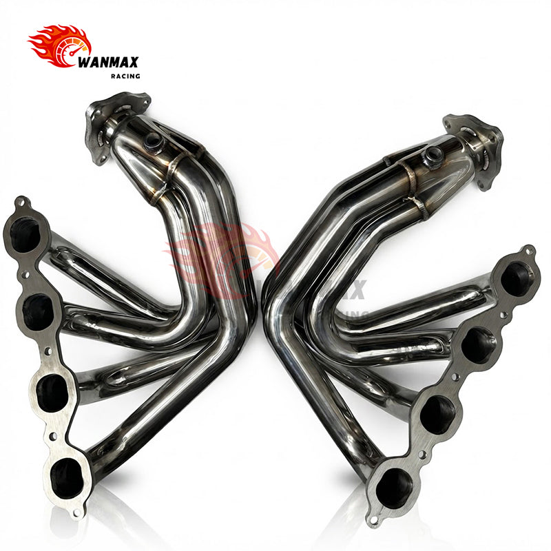 Equal-Length Long-Tube Headers for Chevrolet Corvette C8 Stingray LT2 6.2L