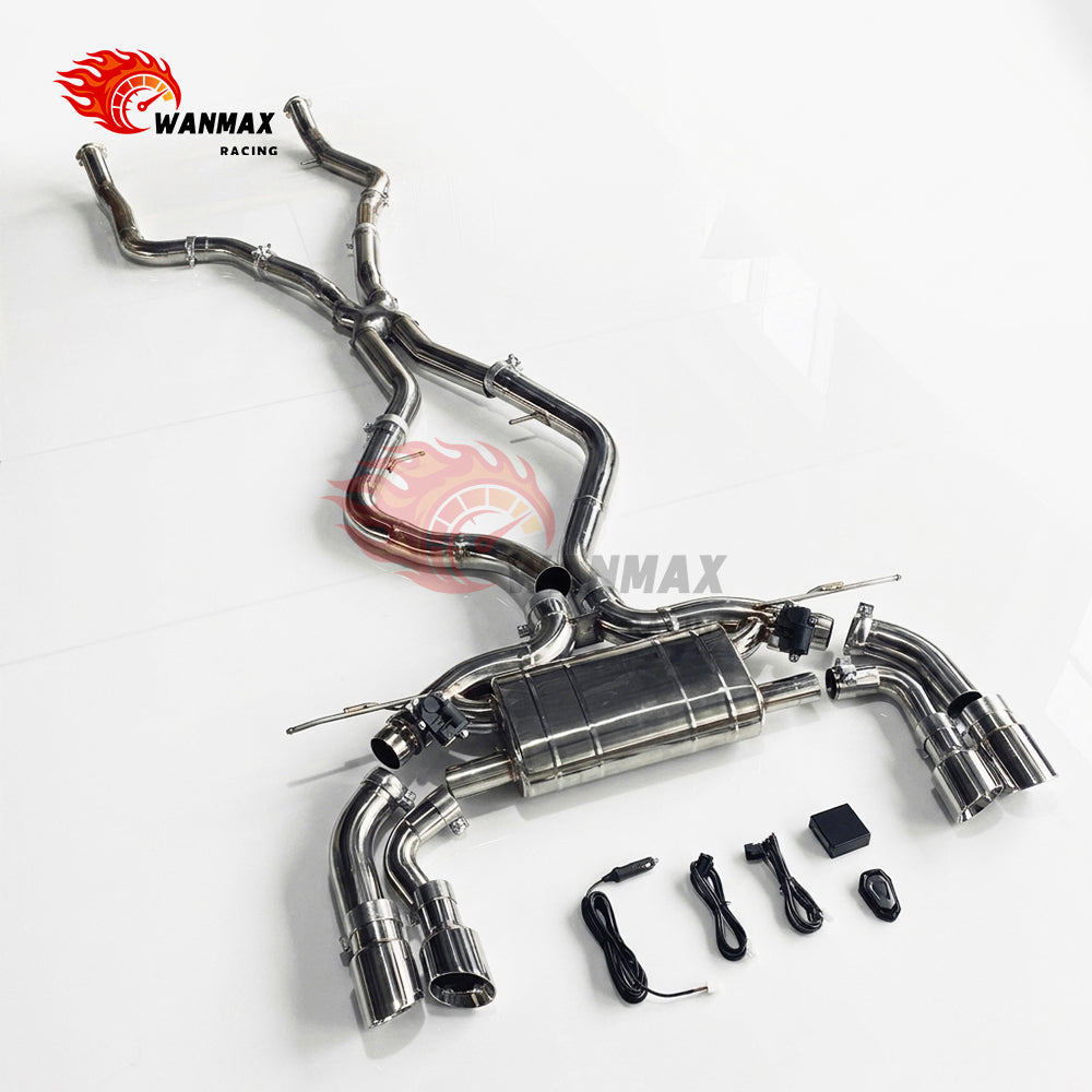 High Performance Valvetronic Exhaust System For BMW X5M E70 X6M E71 4.4T V8 Car Modification Remote Control Valved Exhaust Pipe