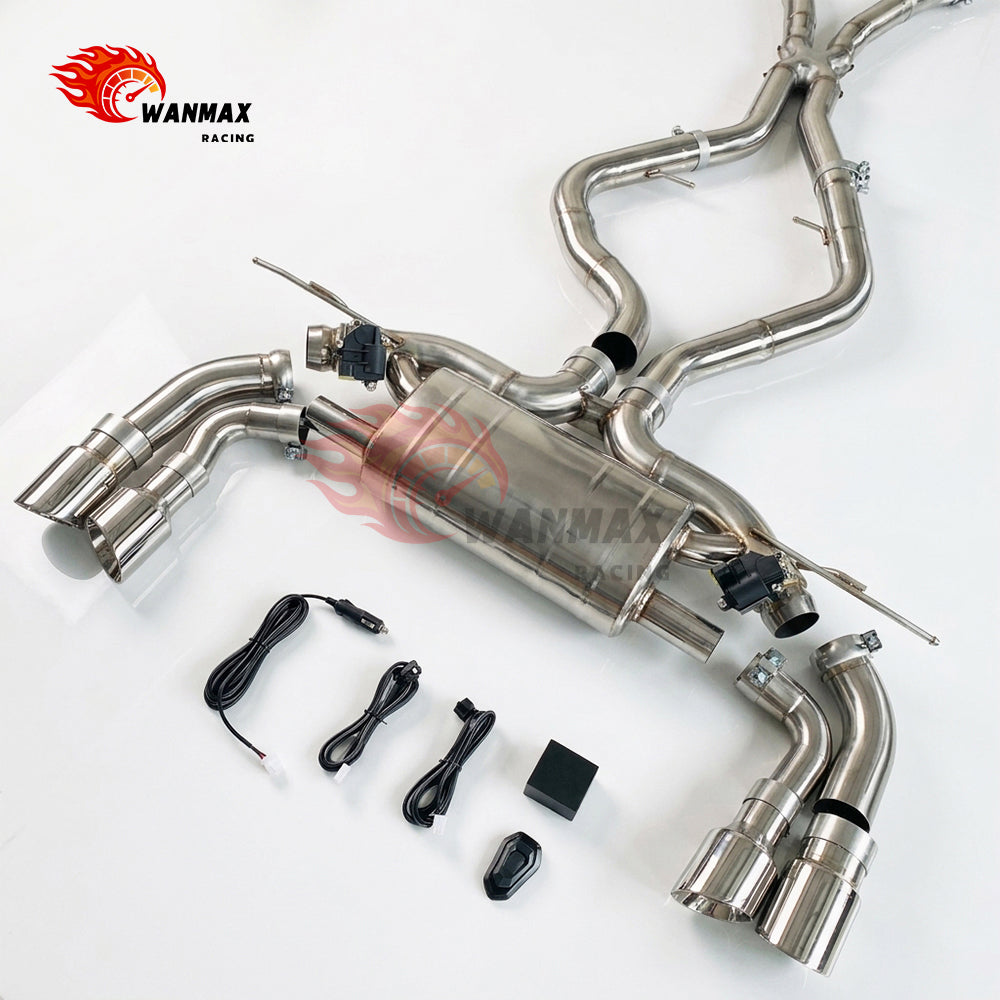 High Performance Valvetronic Exhaust System For BMW X5M E70 X6M E71 4.4T V8 Car Modification Remote Control Valved Exhaust Pipe