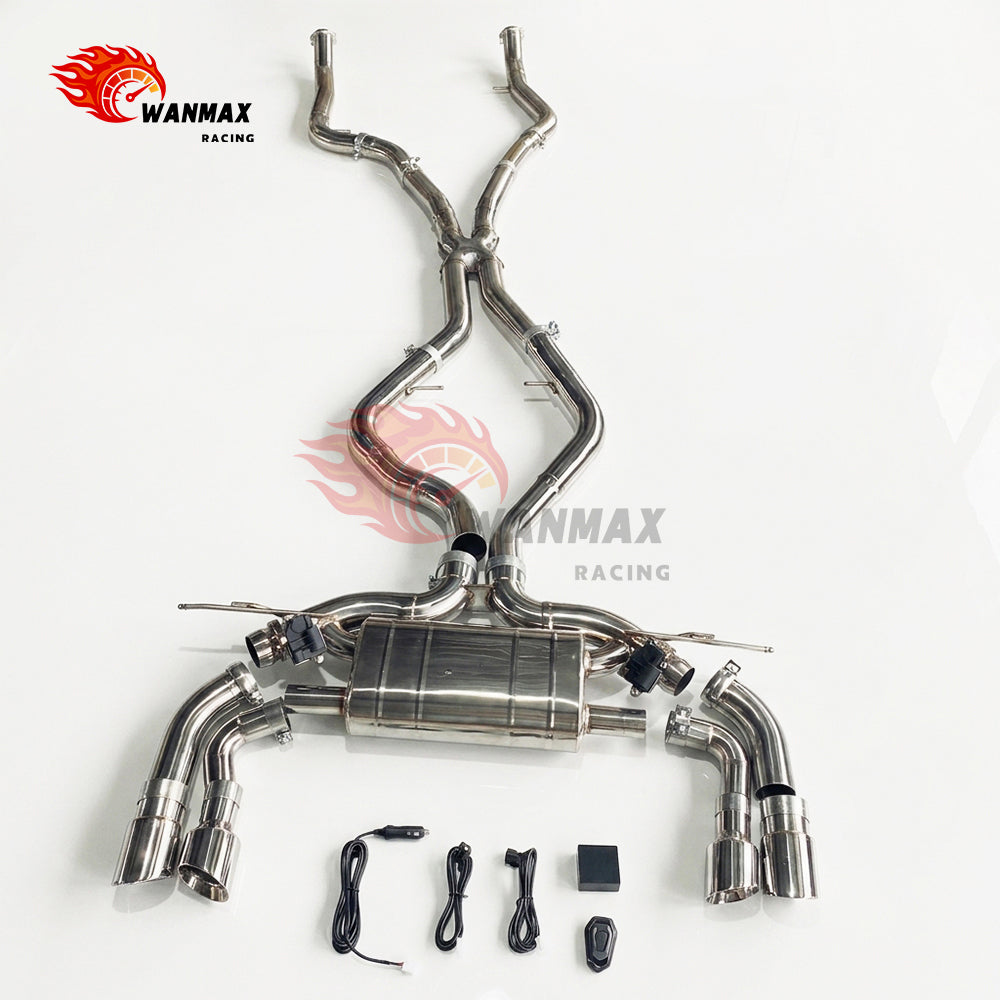 High Performance Valvetronic Exhaust System For BMW X5M E70 X6M E71 4.4T V8 Car Modification Remote Control Valved Exhaust Pipe