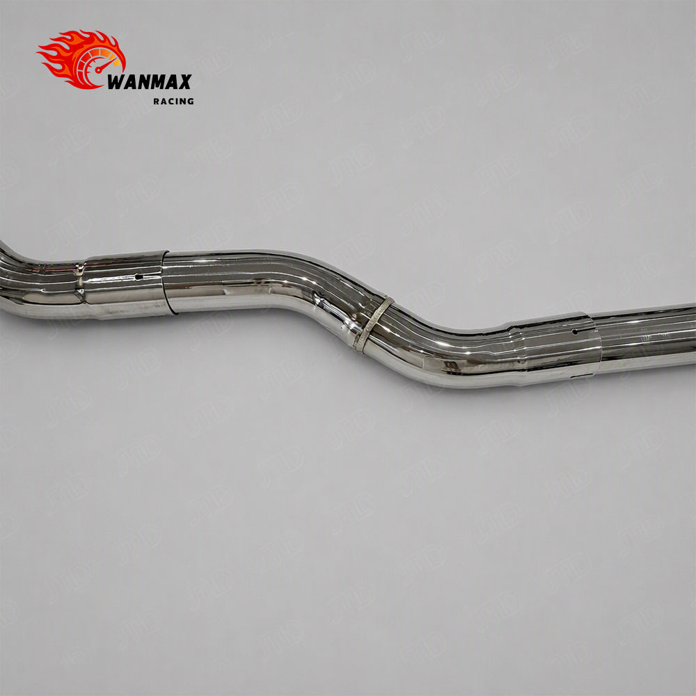 Premium Stainless Steel Dual Valved Catback Exhaust System for Mercedes Benz CLA250 C117 M270 2.0T