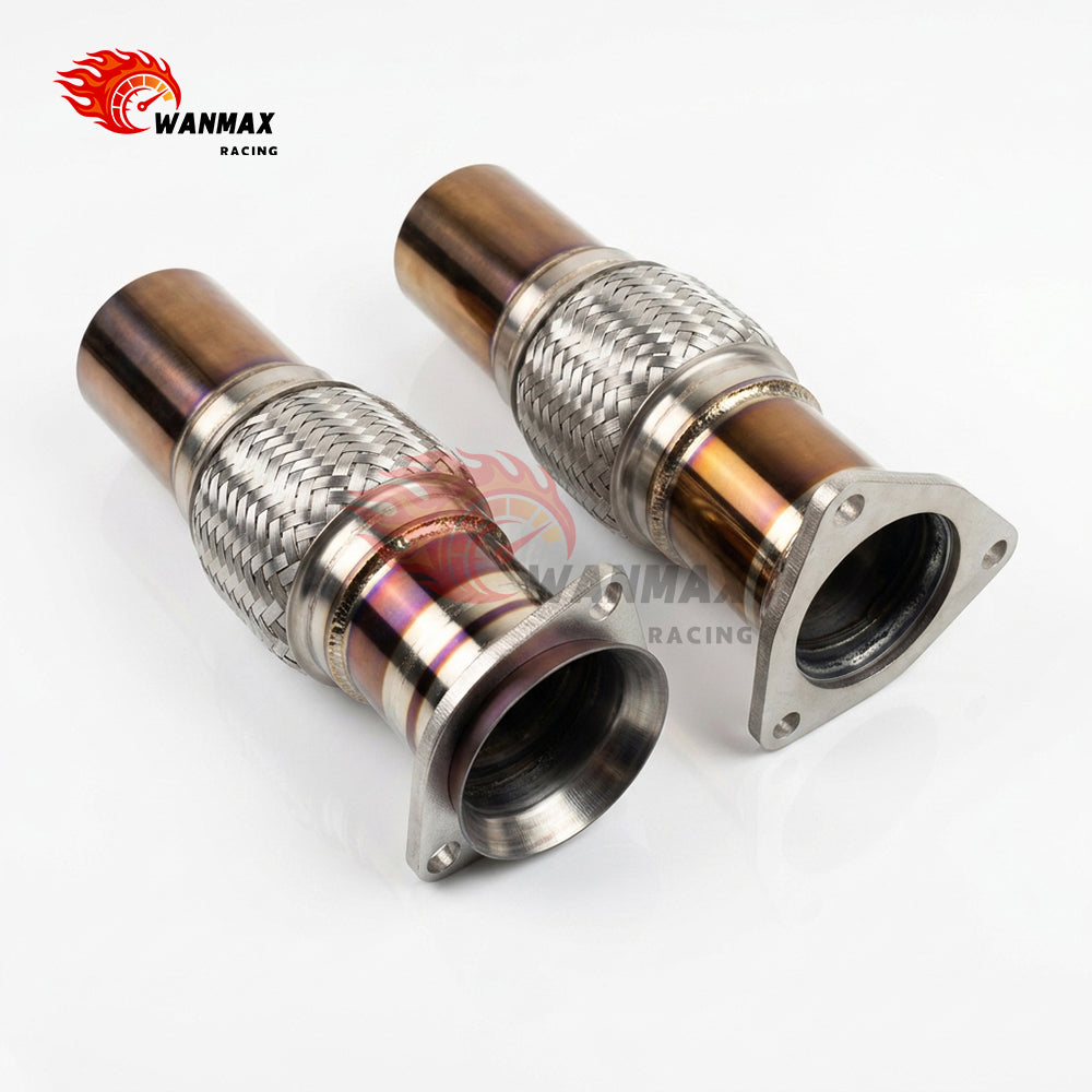Lightweight Titanium Valved Catback Exhaust System with X-Pipe for Chevrolet Corvette C8 Stingray Z51 6.2L LT2 V8 2020+