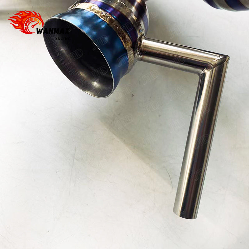 High Performance Titanium Exhaust Catback System for Mclaren 600LT Straight Pipe Design Exhaust