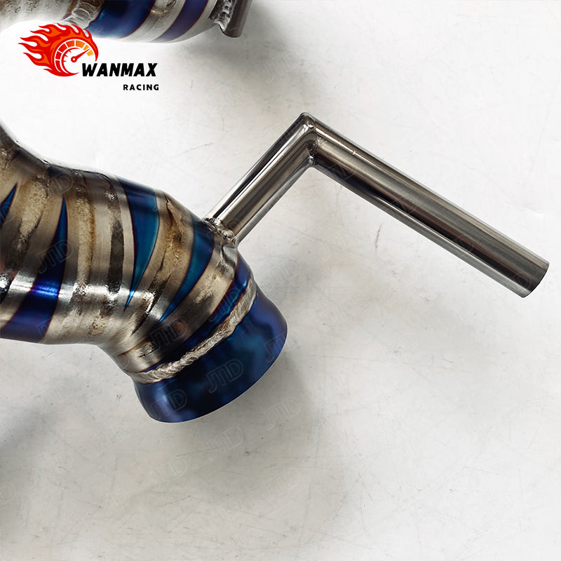 High Performance Titanium Exhaust Catback System for Mclaren 600LT Straight Pipe Design Exhaust