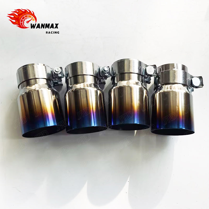 For McLaren 720S Performance Upgrade 765LT Style Burnt Blue Titanium Exhaust System Lightweight Exhaust Conversion