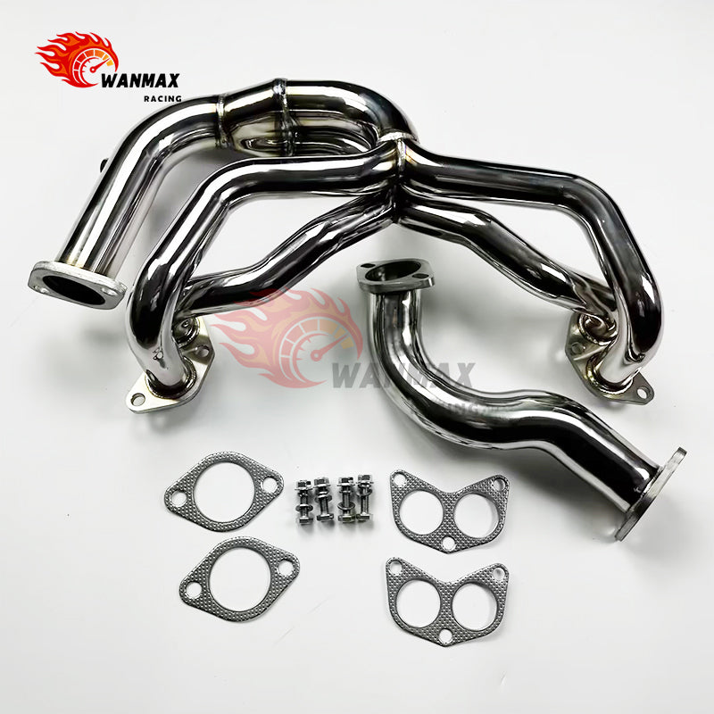 Mirror-Polished T304 Equal-Length Header and Downpipe Kit for Toyota GT86/Subaru BRZ FA20 2.0L 2012-2024