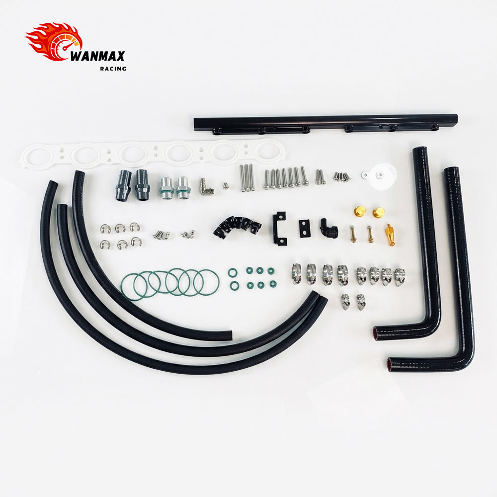 Semi-Cast Aluminum Integrated Water-To-Air Intercooler Intake Manifold with Fuel Rail for BMW Gen1 B58 3.0L Turbo F-Chassis M140i M240i 340i 440i