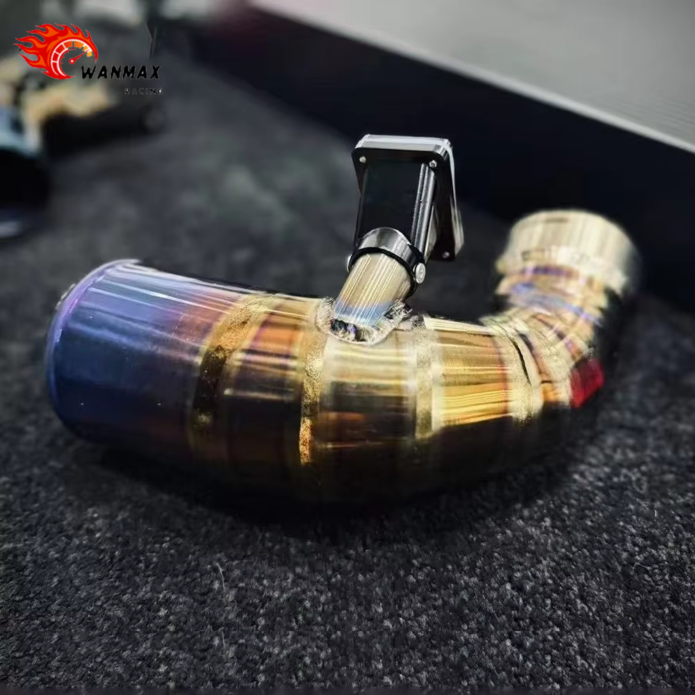 Titanium Turbo Inlet Pipe Kit for BMW F90 M5 F91 F92 M8 4.4T V8 Engine High Flow Intake Air Induction Tuning Upgrades