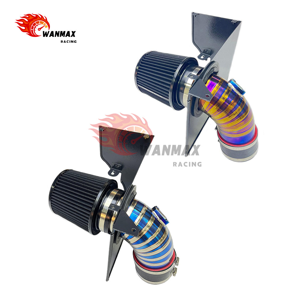 Premium Titanium Cold Air Intake System Kit with Heat Shield for BMW B58 GEN2 G Series M240i M340i M440i