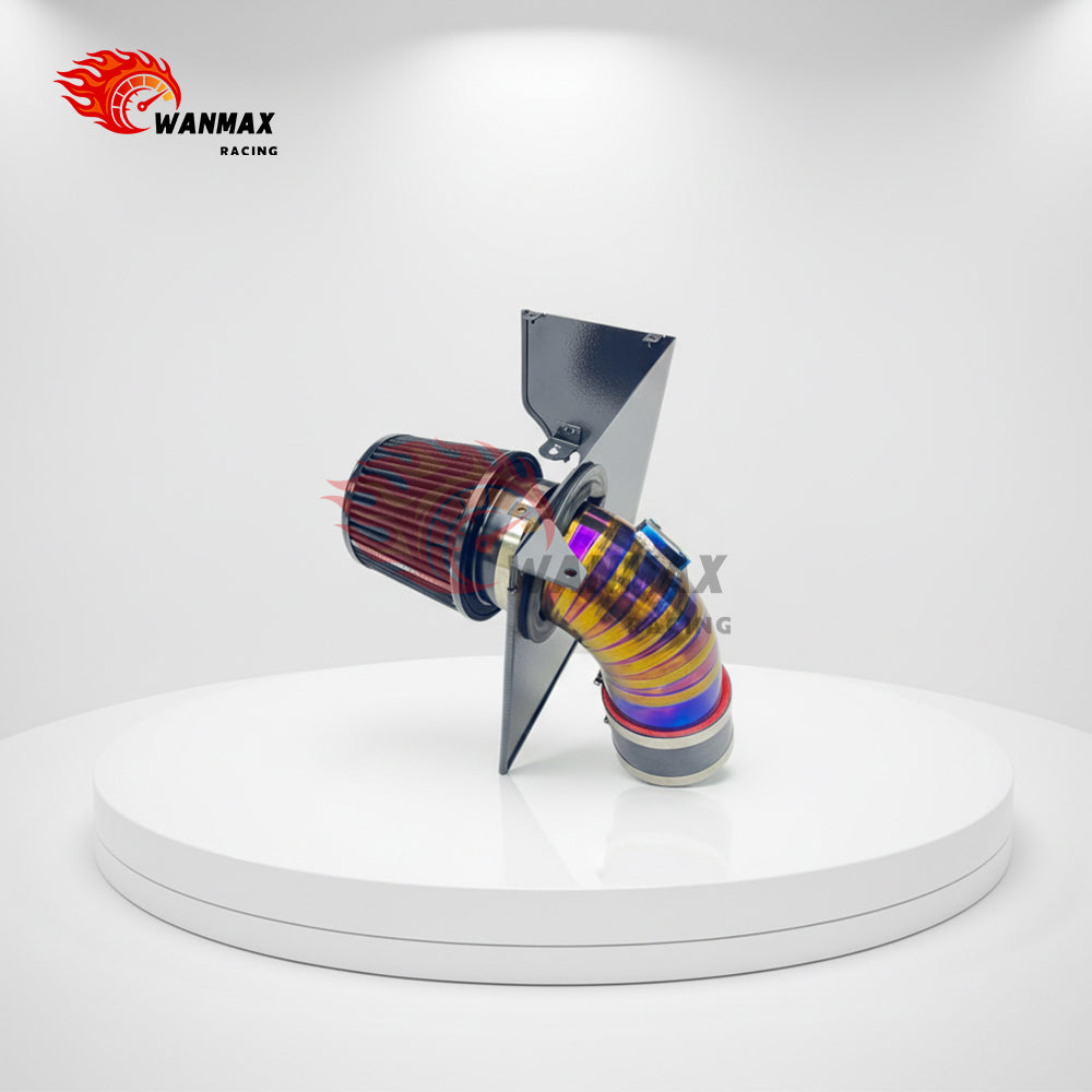 Premium Titanium Cold Air Intake System Kit with Heat Shield for BMW B58 GEN2 G Series M240i M340i M440i