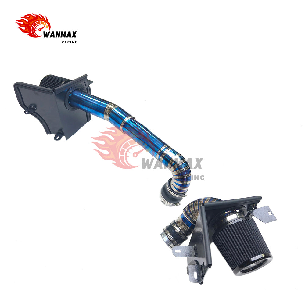 Premium Titanium Front Mount Air Intake System Kit with Heat Shield for BMW G80 M3 G82 M4 G87 M2 S58 3.0T Engines