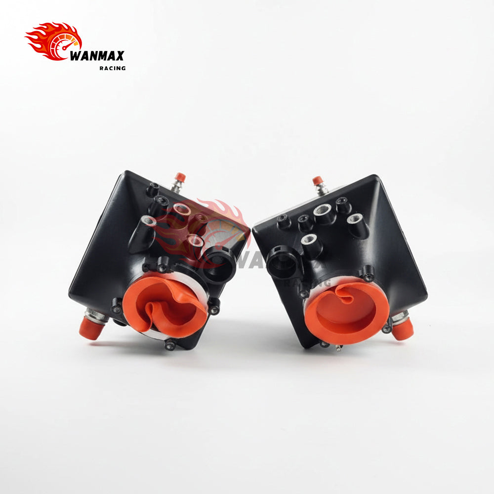High Flow Top Mount Charge Air Cooler Upgrades Pair for BMW F10 M5 F06 F12 F13 M6 S63 4.4T V8 Water-to-Air Intercooler JT-PC75