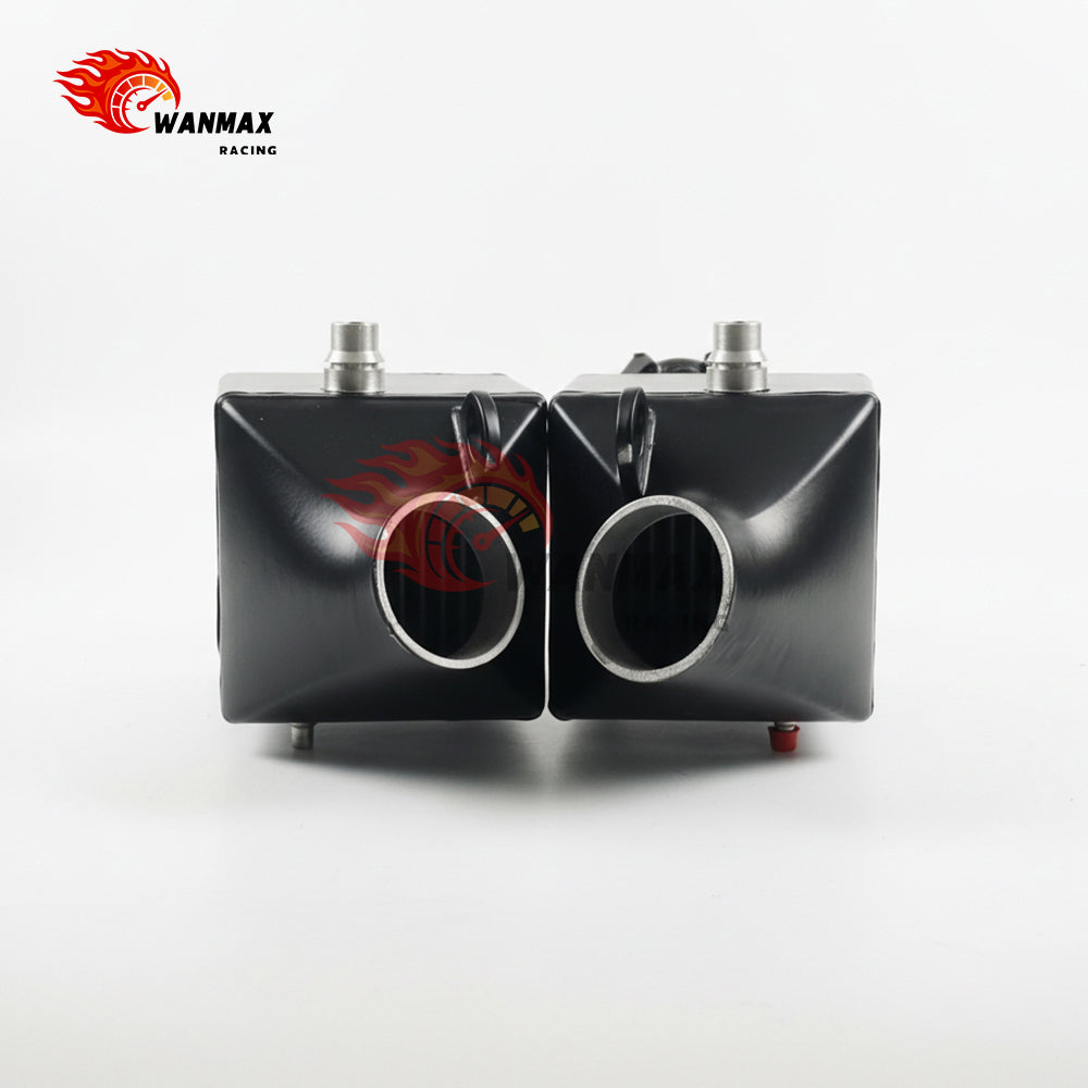 High Flow Top Mount Charge Air Cooler Upgrades Pair for BMW F10 M5 F06 F12 F13 M6 S63 4.4T V8 Water-to-Air Intercooler JT-PC75