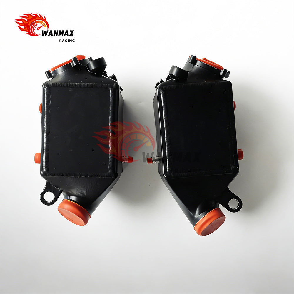 High Flow Top Mount Charge Air Cooler Upgrades Pair for BMW F10 M5 F06 F12 F13 M6 S63 4.4T V8 Water-to-Air Intercooler JT-PC75