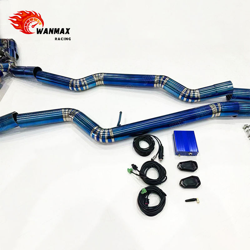Titanium Valved Catback Exhaust for BMW M240i M340i G20 G28 G42 2022+ Electric Remote Control Sport Exhaust System
