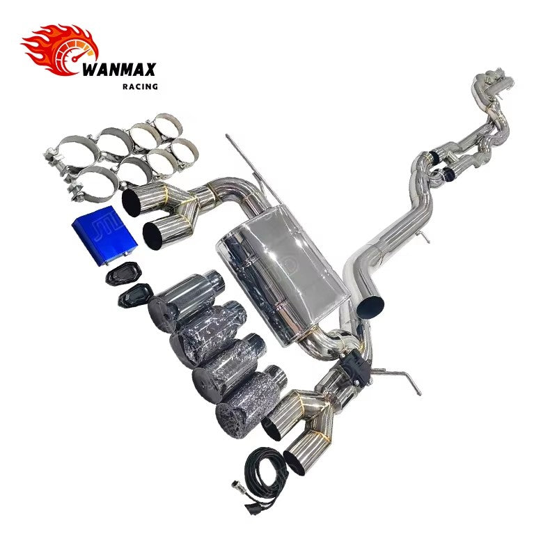 Equal Length Valvetronic Cat-Back Exhaust System for BMW M3 (F80) & M4 (F82/F83)