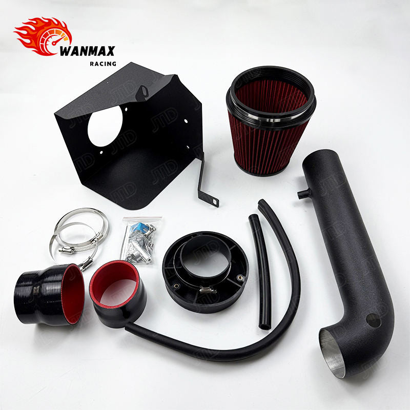 Performance Aluminum Cold Air Intake Kit with Heat Shield for Jeep Wrangler JK 3.6L V6 2012-2018
