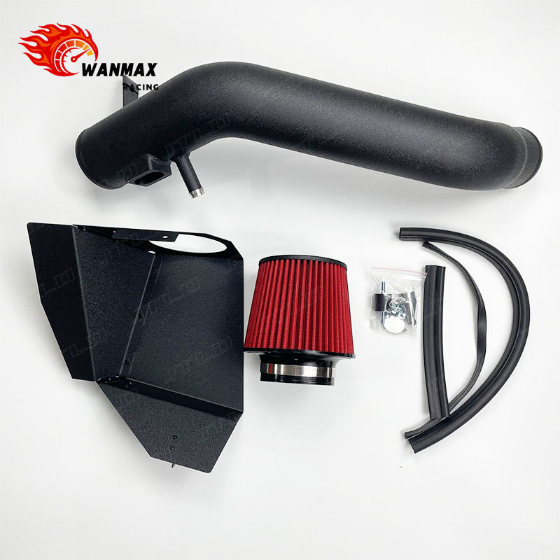 High Performance 89mm Cold Air Intake System Kit with Heat Shield for BMW F30 335i F32 435i F22 M235i F87 M2 N55 3.0L Turbo