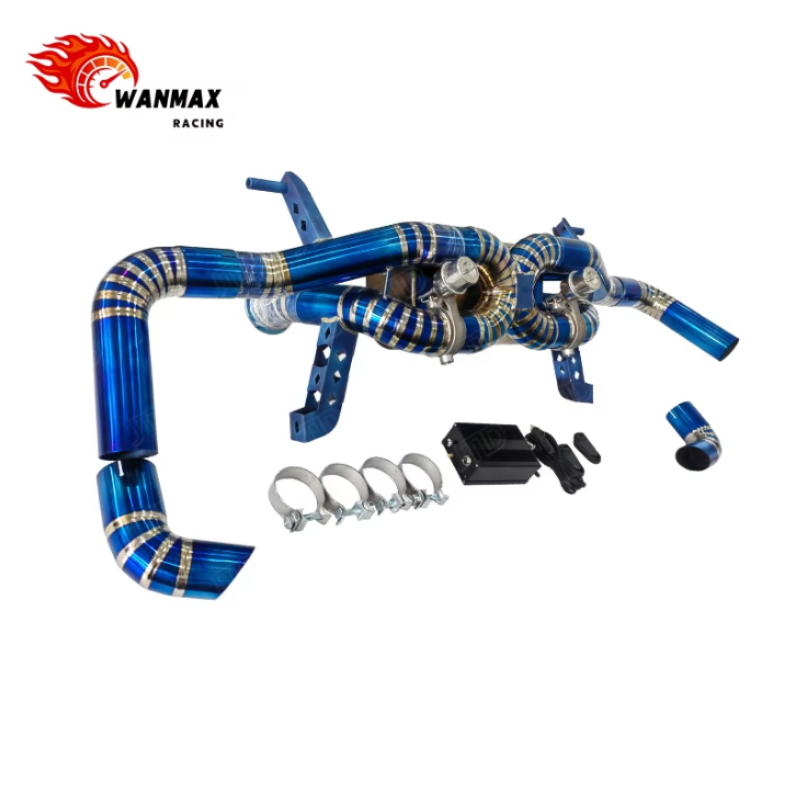 Full Titanium Dual Valved Axle Back Exhaust for Audi R8 5.2L Naturally Aspirated V10 2021
