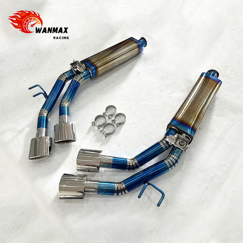 Titanium OEM Vacuum Valved Catback Exhaust for Mercedes G63 AMG W464 W463A 2018+ 4.0T Twin Turbo V8 with Polished Stainless Tips