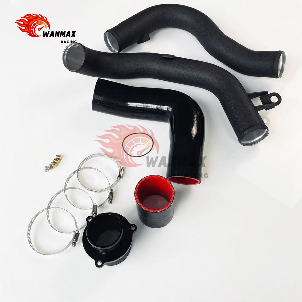 Aluminum Turbo Charge Pipe & Muffler Delete Kit for VW Golf MK7 GTI R Audi S3 A3 8V 2.0T INT-VW-009T