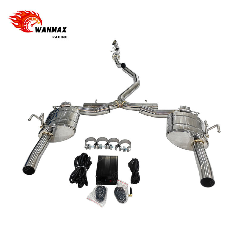 Performance 1.5mm T304 Stainless Steel Valvetronic Catback Exhaust System for Mercedes-Benz E300 W213 2.0T 2019+