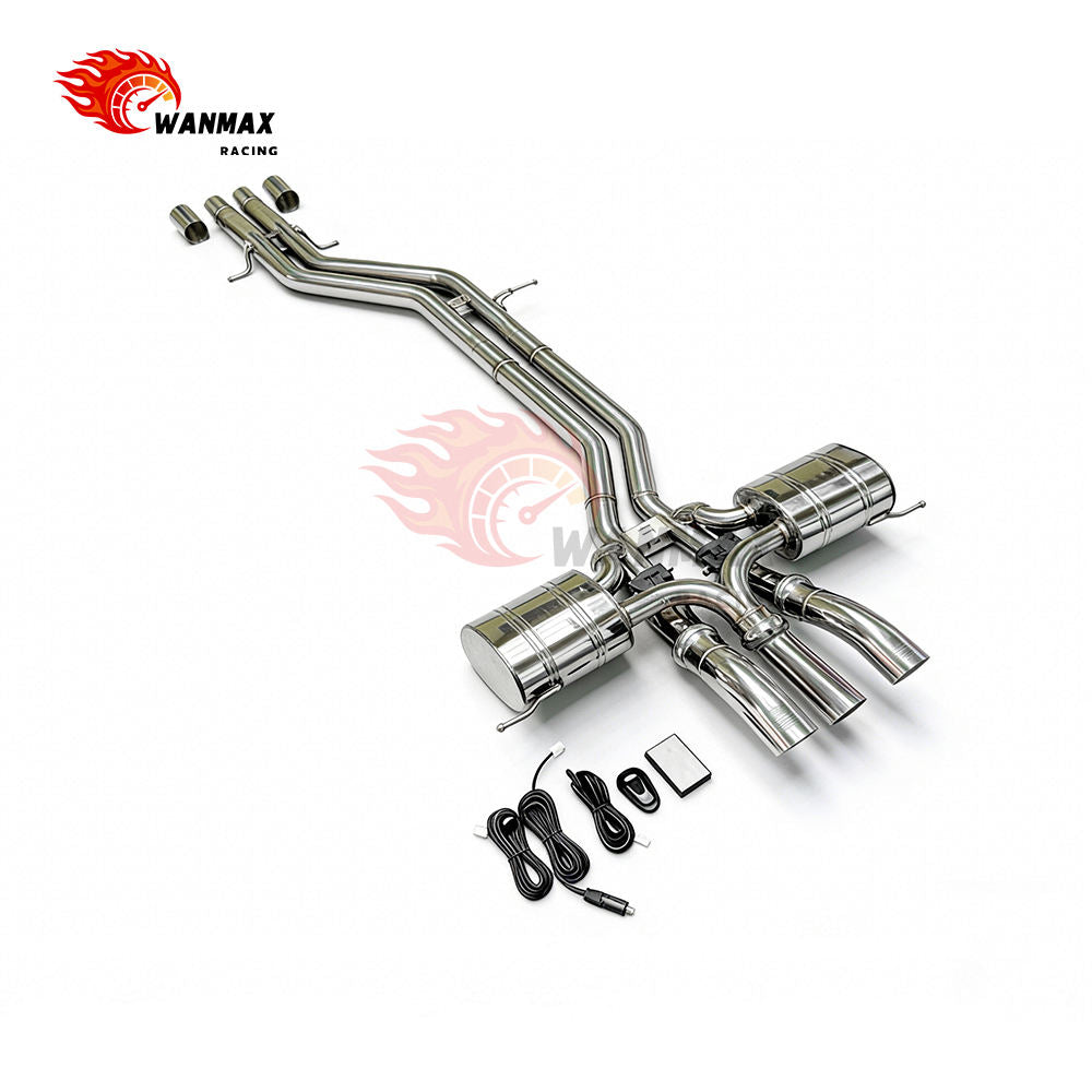 Performance T304 Stainless Steel Valved Catback Exhaust System for Lamborghini Urus 4.0T V8 Twin Turbo