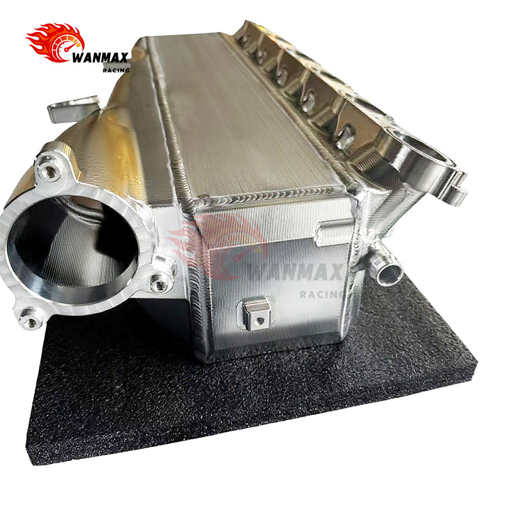 Hot Sell for BMW B58 Gen1 MAX 120mm RACING Billet Aluminum Intake Manifold With Intercooler Core Performance Upgrades