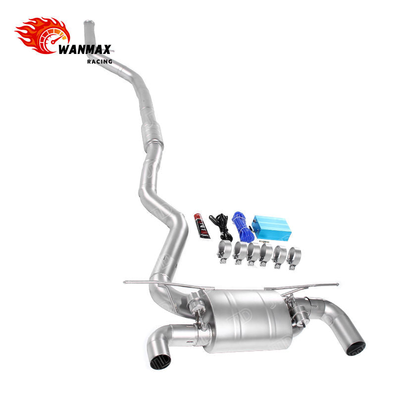 Sandblasted SS304 Valvetronic Catback Exhaust for BMW F32 F33 420i 425i 428i 430i B48 2.0L Turbo 2013-2018