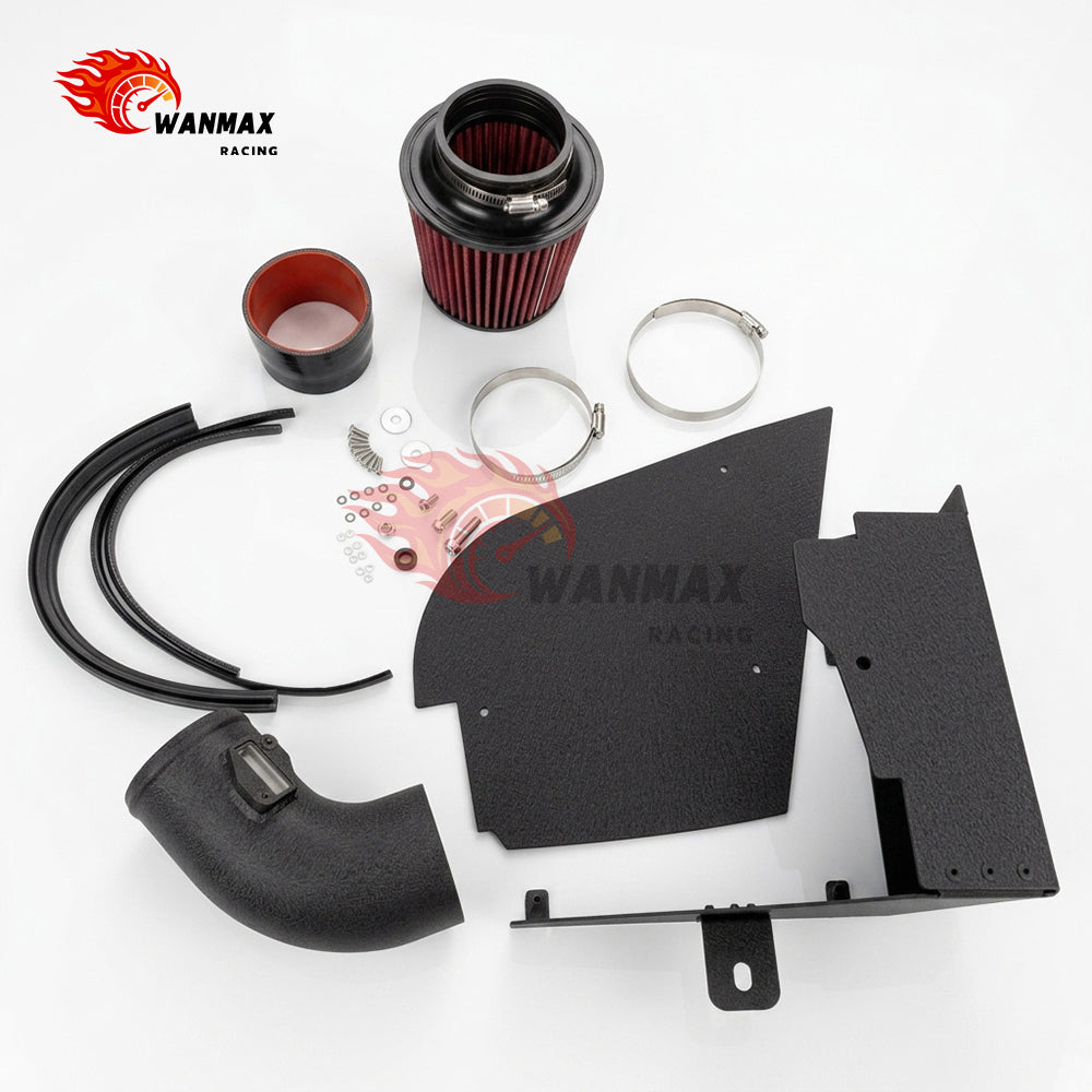 Performance Aluminum Cold Air Intake Kit with Heat Shield for BMW G30 530i G32 630i B48 2.0T 2017-2020