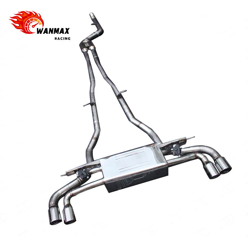 Performance T304 Stainless Steel Valved Catback Exhaust System for BMW G30 540i G38 540Li B58 3.0T 2017+