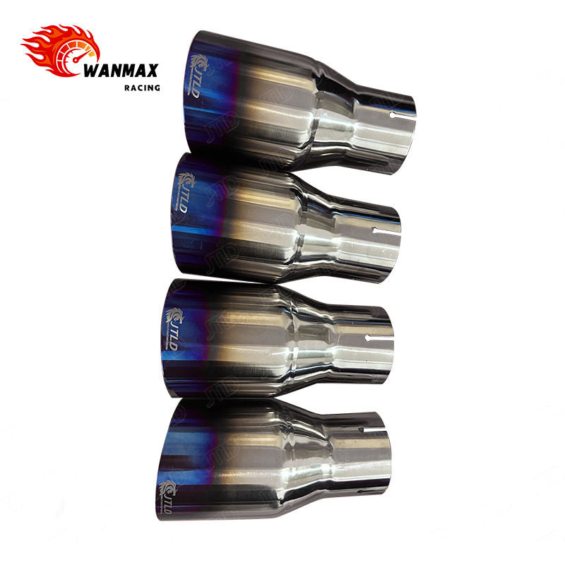Titanium Valved Exhaust System for BMW E90 E92 E93 M3 4.0L V8 2008-2013 Race Catback Muffler Burnt Blue Tips
