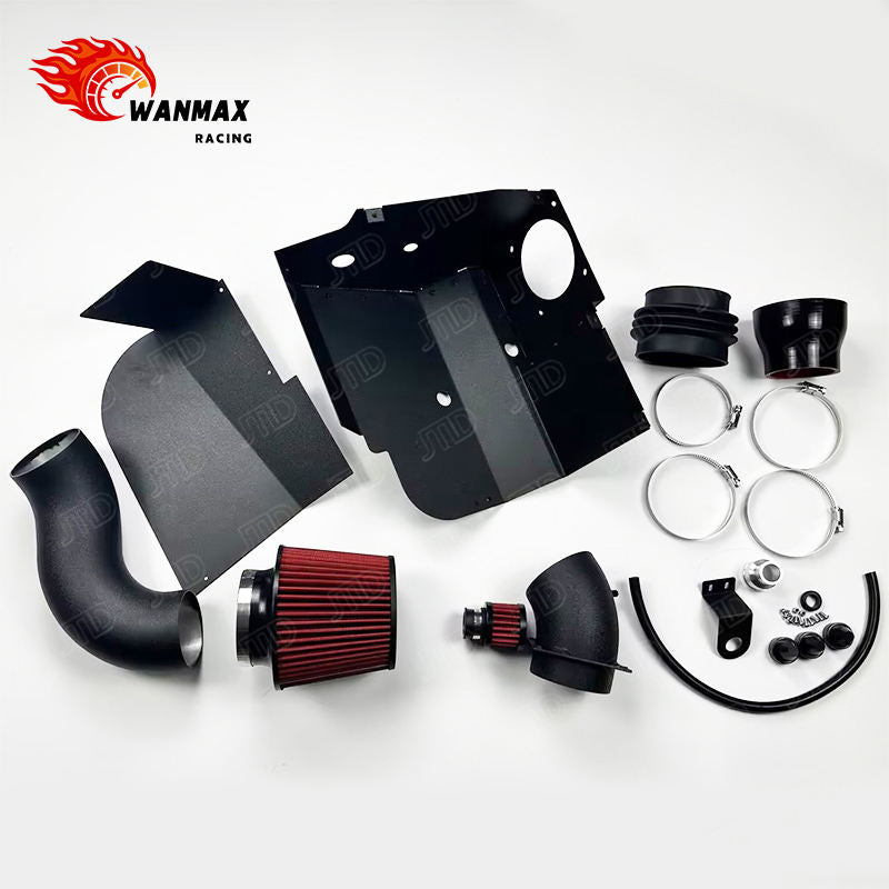 Performance Aluminum Cold Air Intake Kit with Heat Shield for VW Golf GTI MK8 & Audi A3 8Y EA888 Gen 4 2.0T