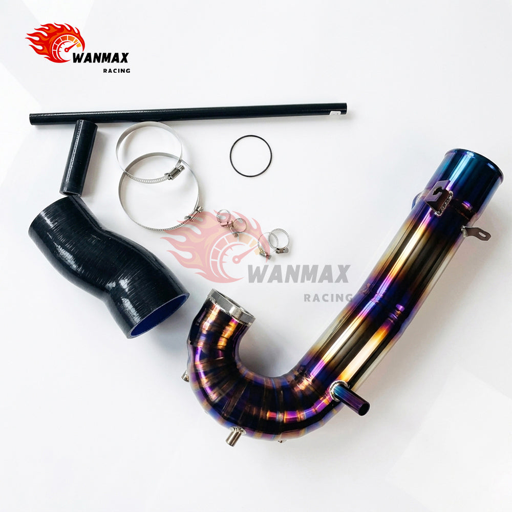 Burnt Blue Titanium Turbo Inlet Pipe for Honda Civic FE1 FL1 Si & Acura Integra DE1 1.5T 2022+