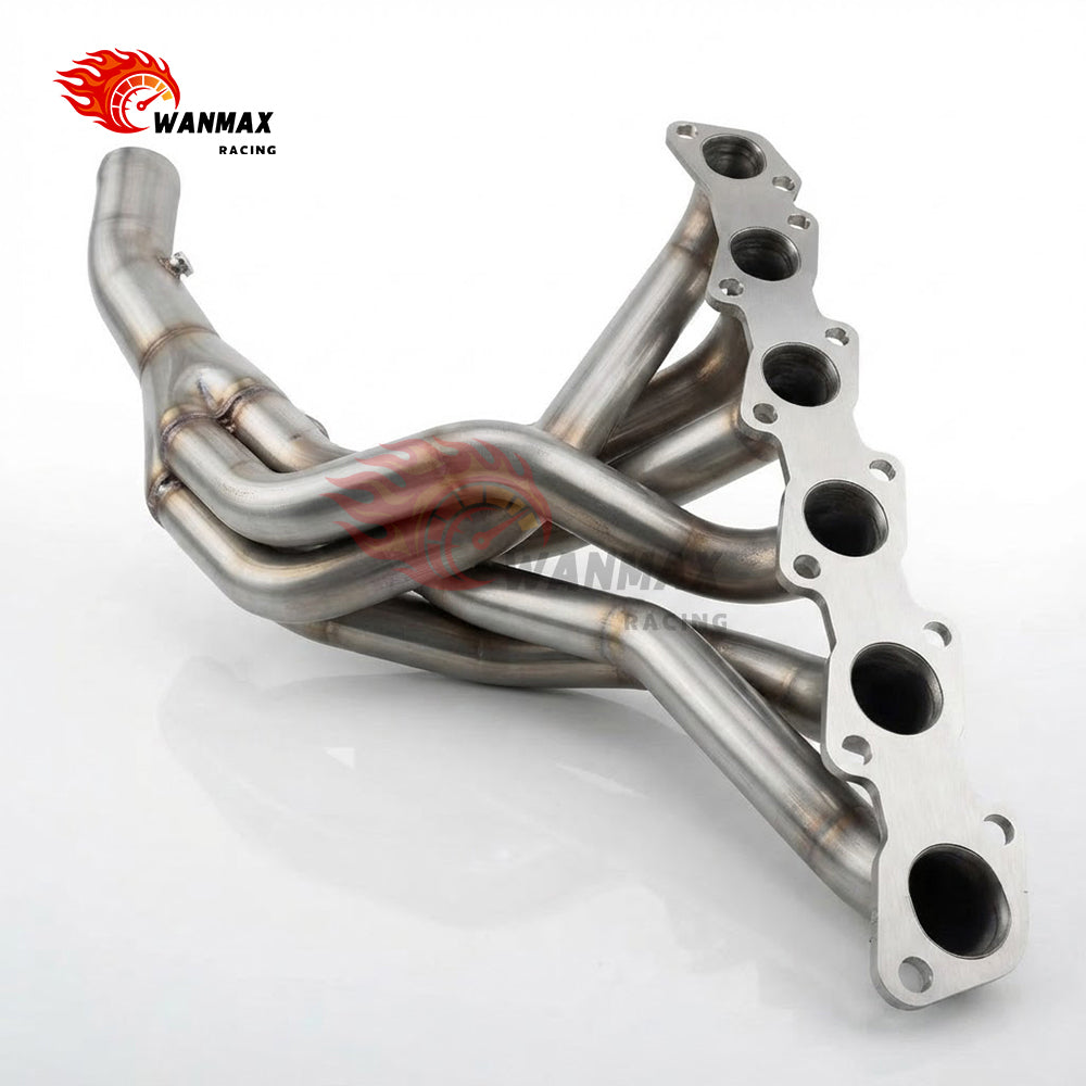 High Performance Stainless Steel Exhaust Manifold Header for Nissan Patrol Y61 Super Safari TB48 TB48DE 4.8L 6-1 Headers