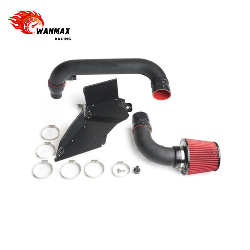 Performance Aluminum Cold Air Intake System Kit with Heat Shield for VW MK5 MK6 GTI Jetta GLI EA888 1.8T 2.0T TSI