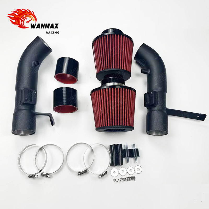 Performance Dual Aluminum Short Ram Air Intake Kit for Infiniti G35 Sedan 2007-2008 3.5L V6