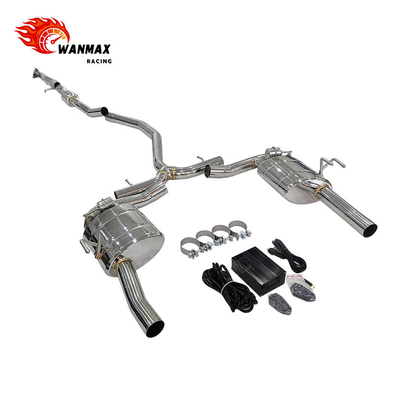 Performance 1.5mm T304 Stainless Steel Valvetronic Catback Exhaust System for Mercedes-Benz E300 W213 2.0T 2019+