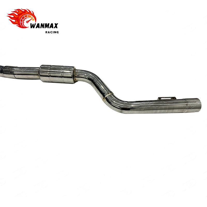 Mirror Polished 304 Stainless Steel Electronic Valved Exhaust System for Mercedes-Benz W206 C300 2.0T 2022+