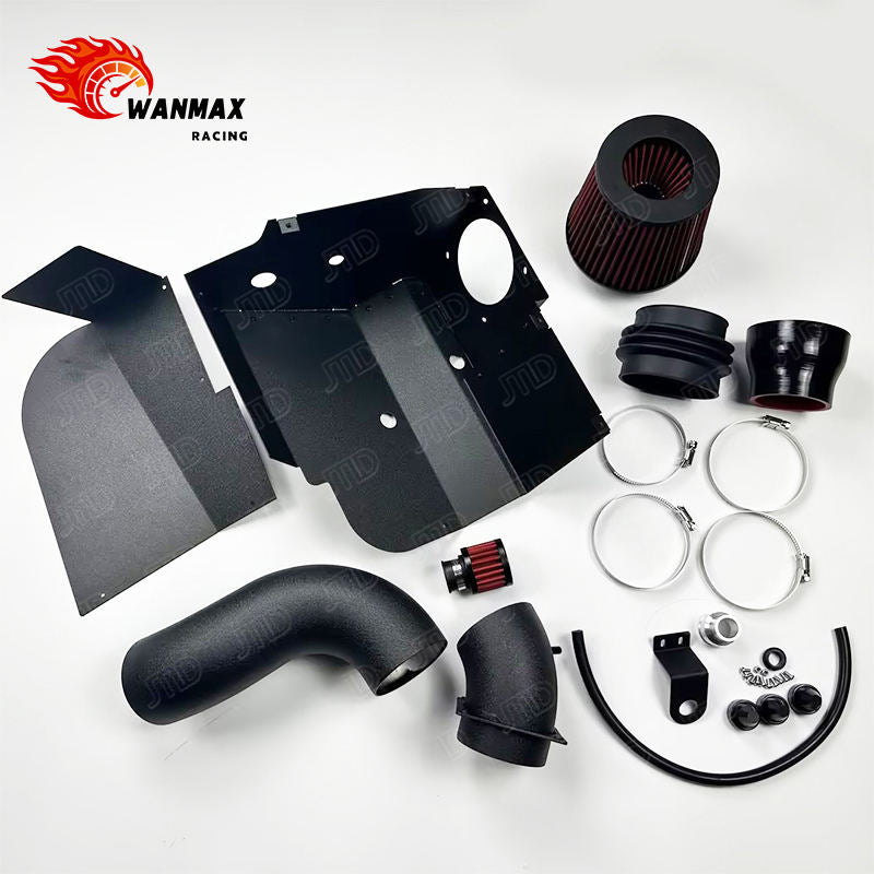 Performance Aluminum Cold Air Intake Kit with Heat Shield for VW Golf GTI MK8 & Audi A3 8Y EA888 Gen 4 2.0T