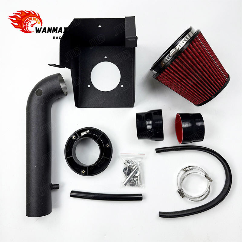 Performance Aluminum Cold Air Intake Kit with Heat Shield for Jeep Wrangler JK 3.6L V6 2012-2018