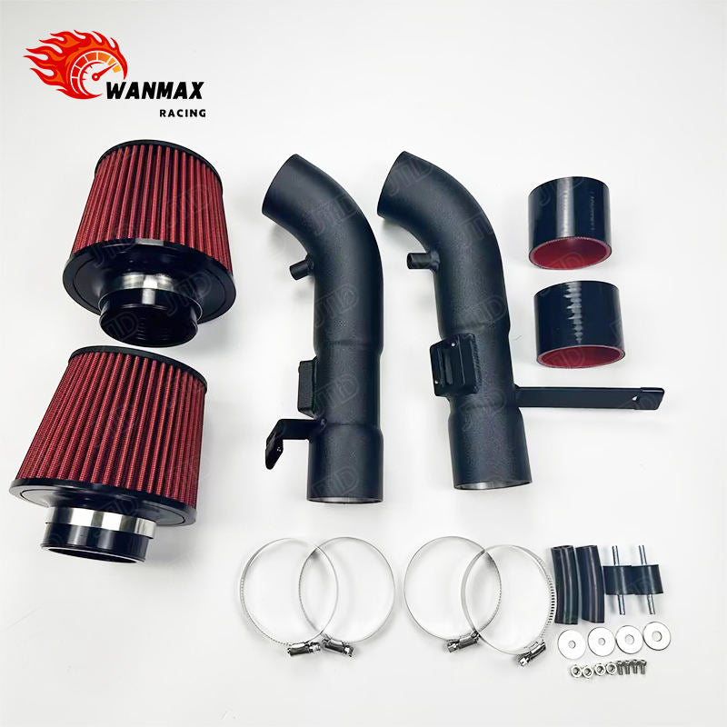 Performance Dual Aluminum Short Ram Air Intake Kit for Infiniti G35 Sedan 2007-2008 3.5L V6
