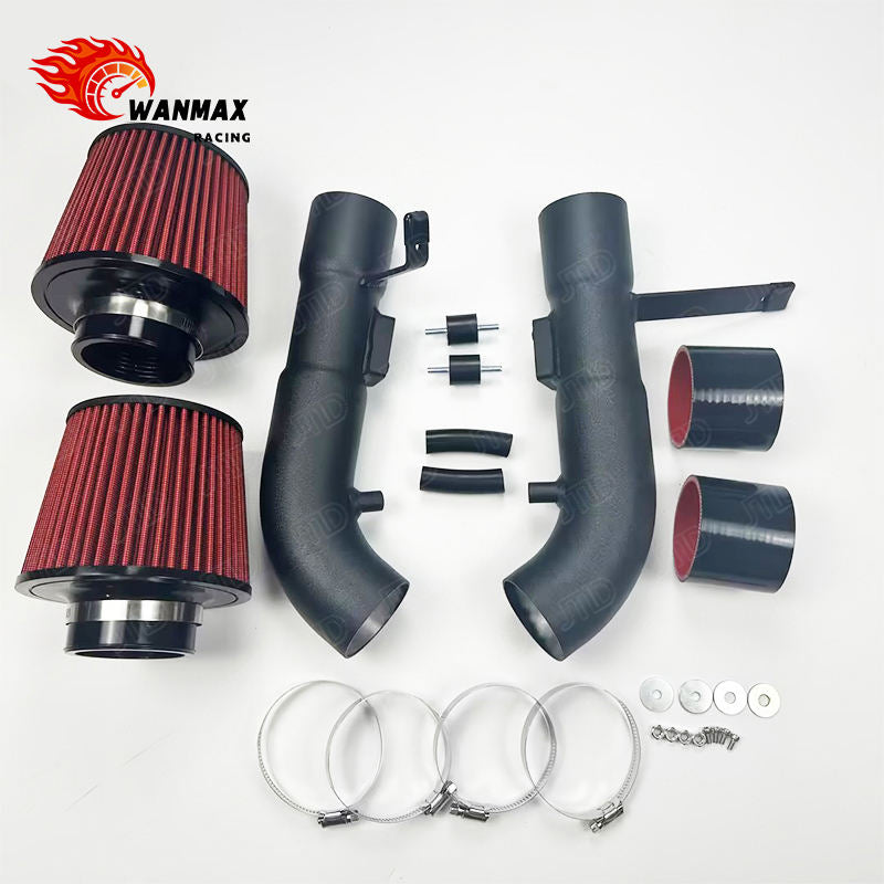 Performance Dual Aluminum Short Ram Air Intake Kit for Infiniti G35 Sedan 2007-2008 3.5L V6