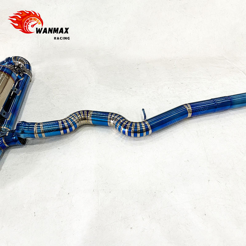Titanium Electronic Valved Catback Exhaust for 2019+ BMW G20 G22 G23 G26 330i 430i 3 Series 4 Series B48 2.0T