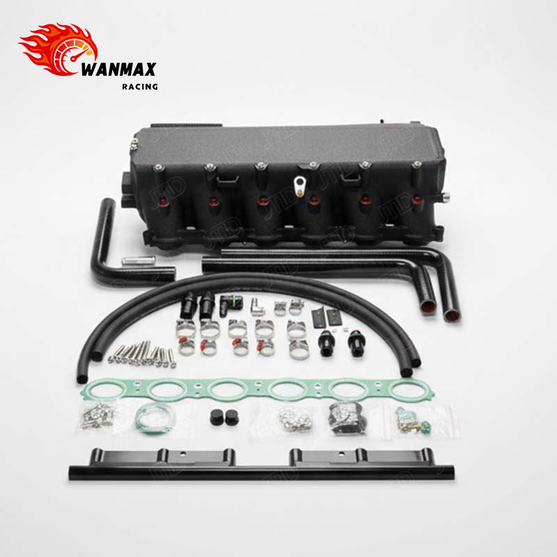 Racing Upgrade Intake Manifold Kit 115mm Core for BMW B58 GEN2 EVO B58TU2 48V With Fuel Rail Full Hardware Kit
