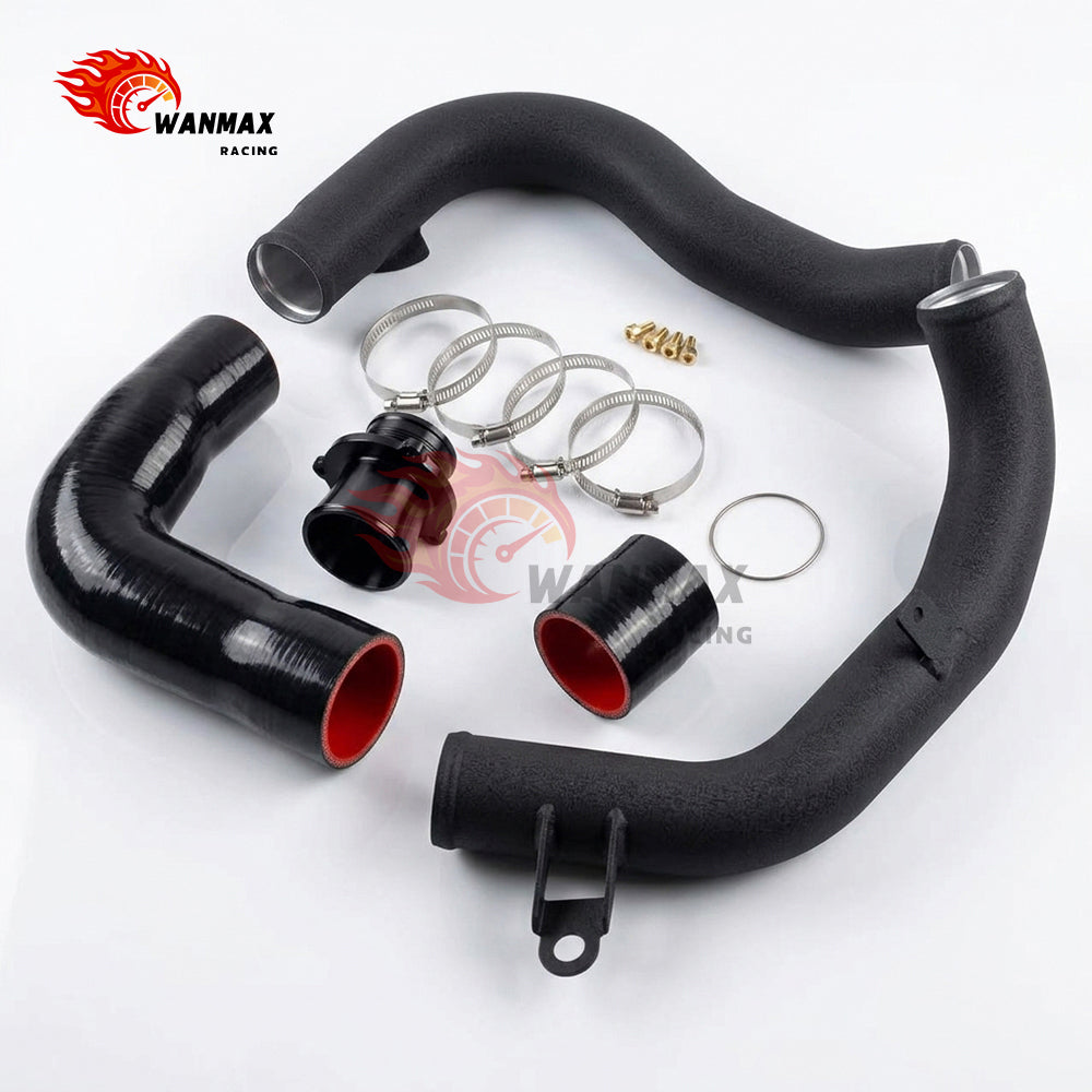 Aluminum Turbo Charge Pipe & Muffler Delete Kit for VW Golf MK7 GTI R Audi S3 A3 8V 2.0T INT-VW-009T