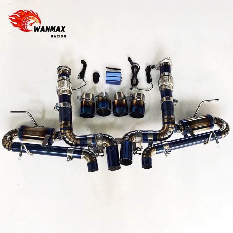 High Performance Valved Design Titanium Exhaust System For Chevrolet Corvette C8 Z06  In Stock & Fast Dispatch