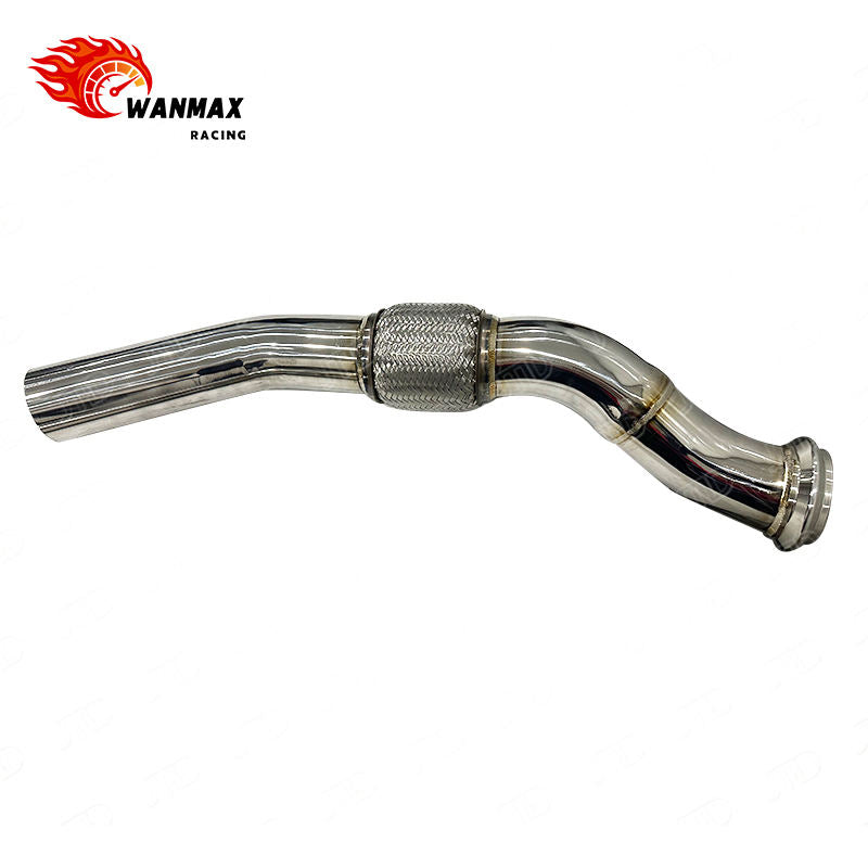 Mirror Polished 304 Stainless Steel Electronic Valved Exhaust System for Mercedes-Benz W206 C300 2.0T 2022+