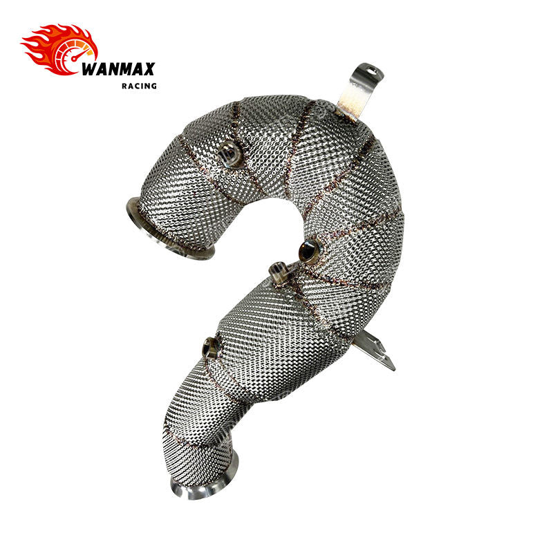 Heat Shielded Exhaust Downpipe for Mercedes-Benz C300 W206 2.0T